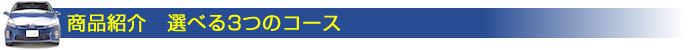 キーパーコーティング選べる3つのコース